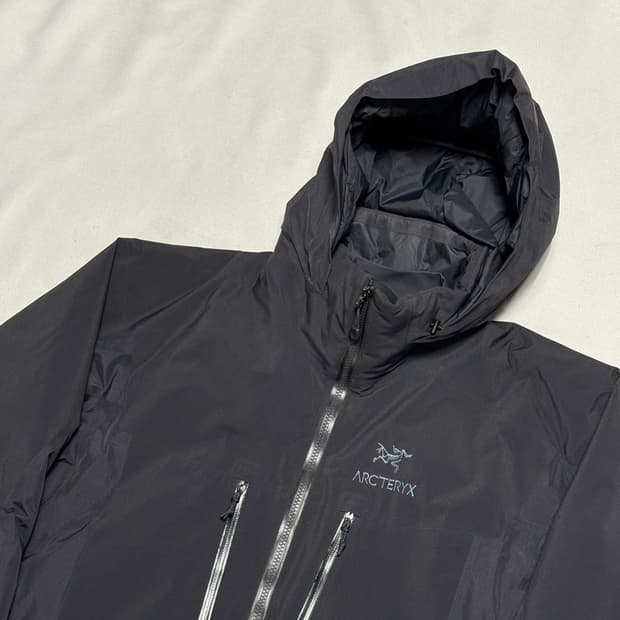 L 아크테릭스 피션 sv 고어텍스 블랙 패딩