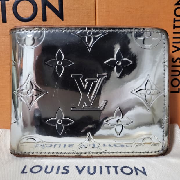 [한정판/풀구성] 루이비통 모노그램 미러 슬렌더 반지갑