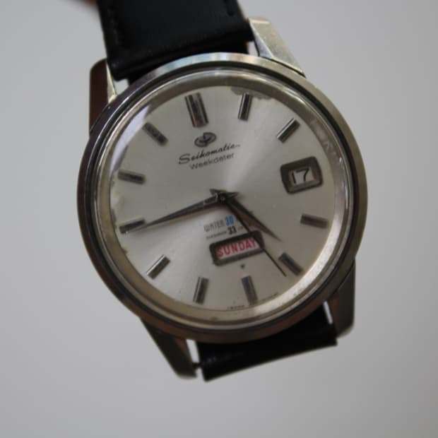 Seiko weekdater 33 jewels 