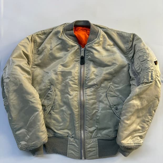 알파인더스트리 항공자켓 s ma-1