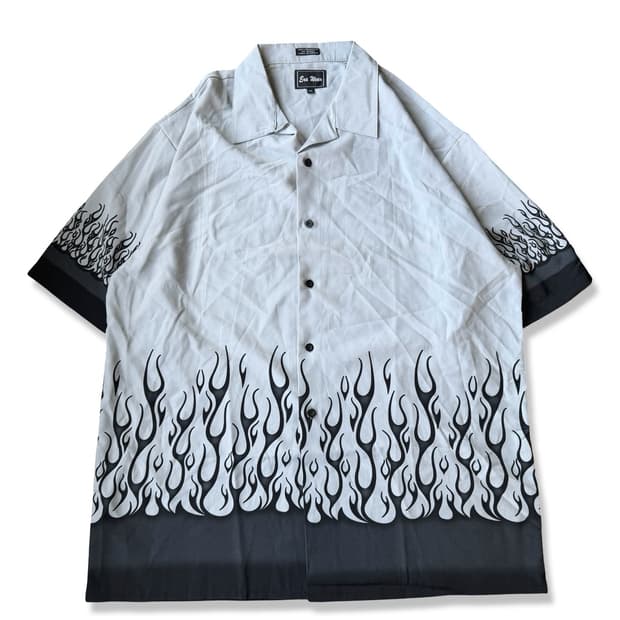 Era Wear 파이어 패턴 셔츠