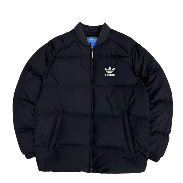 아디다스 덕다운 푸퍼패딩 블랙 (L)