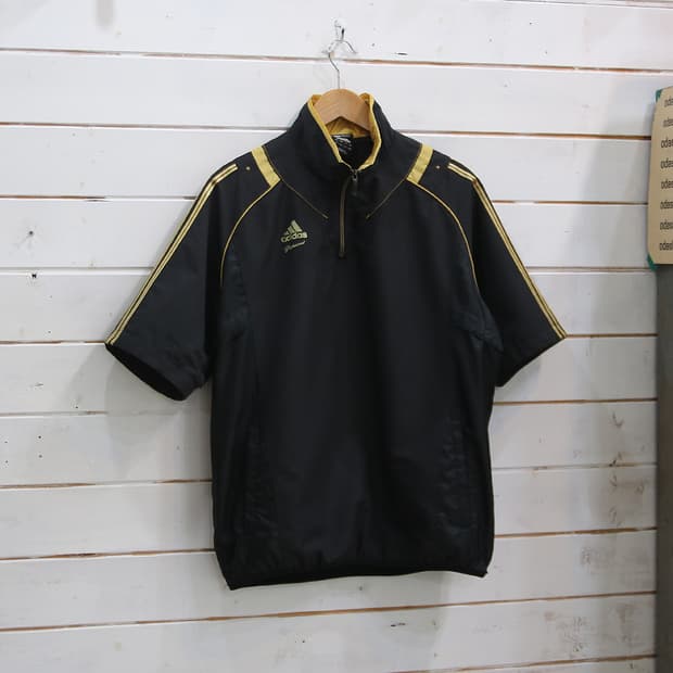 (착용컷) 아디다스 풋볼 반팔 웜업 (남성용 100)