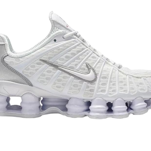 나이키 샥스 TL 화이트 앤 맥스 오렌지 270