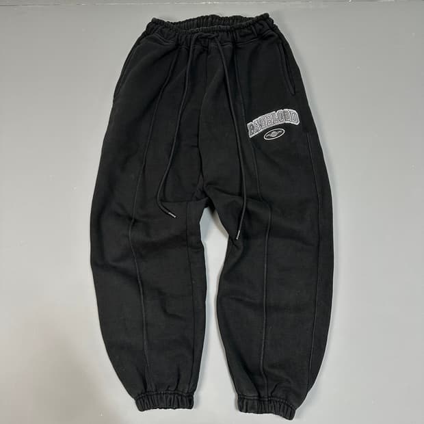 배드블러드 오버핏 조거팬츠 블랙 S [020906]