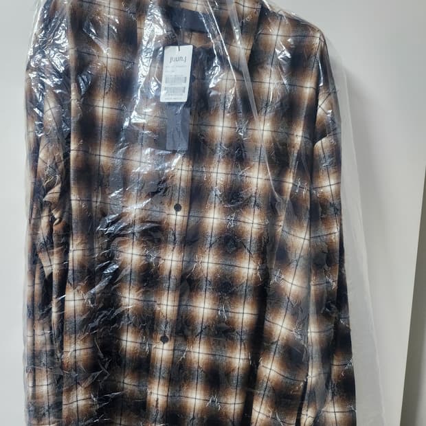 준지 아가일 셔츠 50사이즈