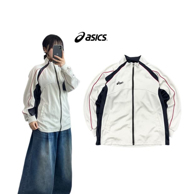 아식스 제팬 올드스쿨 트랙탑 져지