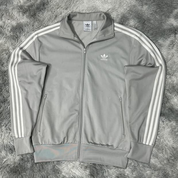 아디다스 오리지널 파이어버드 그레이 트랙탑 XL