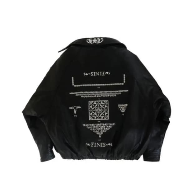 604 service 레더자켓