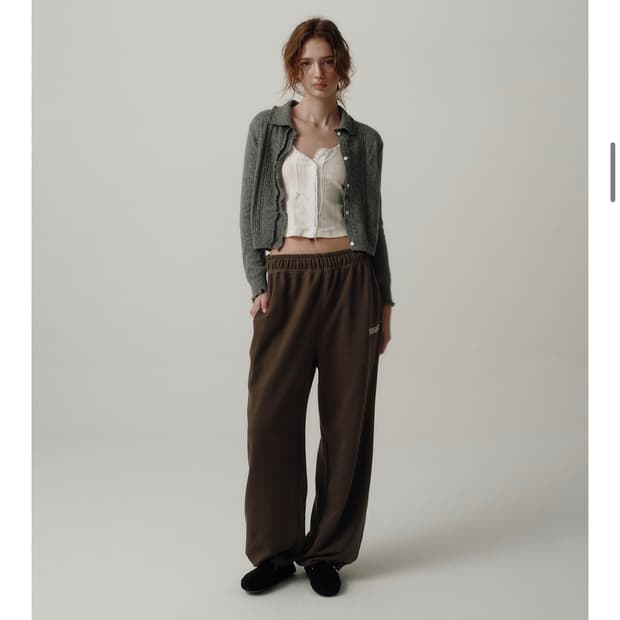 더바넷 Cady Heron Scallop Knit Cardigan