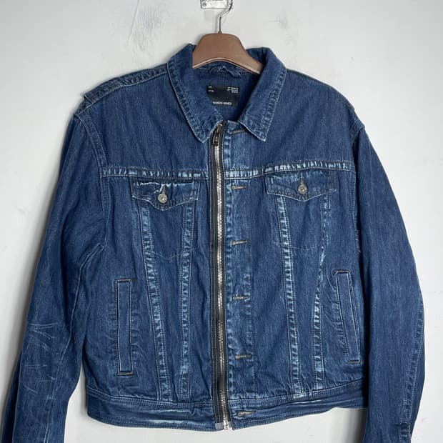 MAISON MINED 메종미네드 데님 블루종 자켓