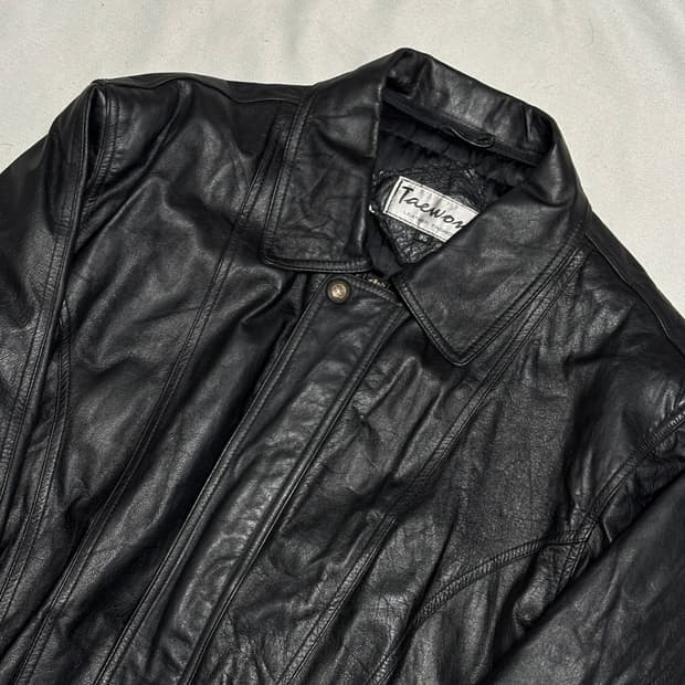 95 vtg 리얼레더 가죽 자켓