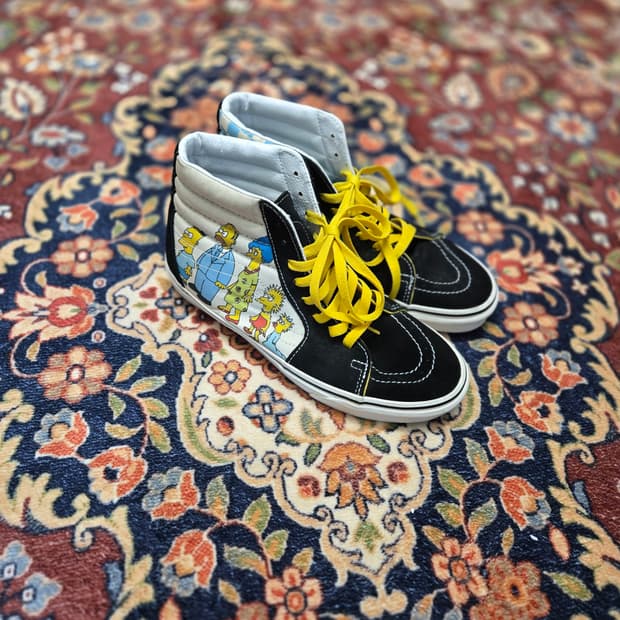 반스 x 심슨 스케이트하이 255