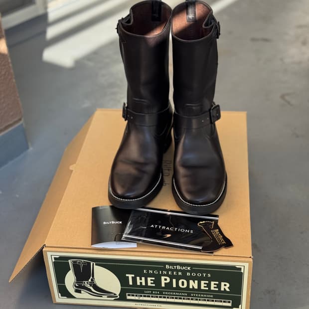 어트랙션즈 빌트벅 대거만 데거만 엔지니어부츠 US6.5