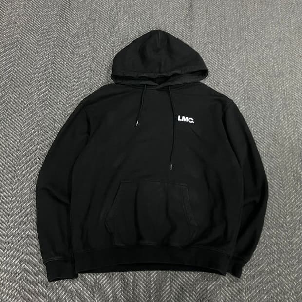 LMC  로고 프린팅 후드티 v5442