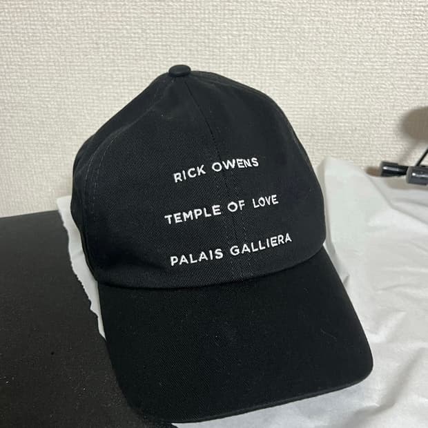 Rick owens temple of love 모자