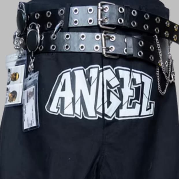 쿠쿠베베 25ss COLLISION TWINS LEATHER  BELT