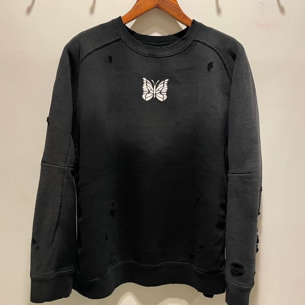 니들스 디컨스트럭티드 스웻셔츠 XL