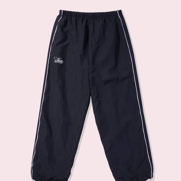 어텐즈 80s Retro Nylon Pants 나일론 팬츠 다크네이비