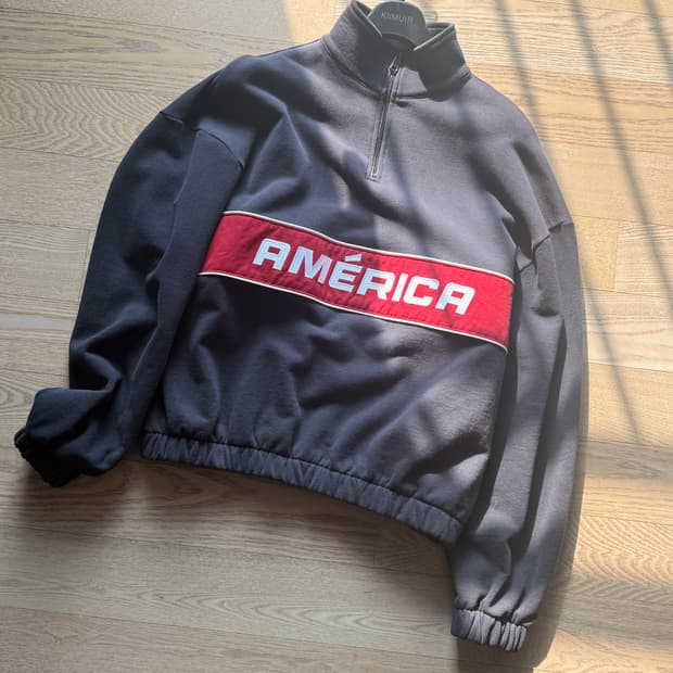 윌리차바리아 집업 스웻 S