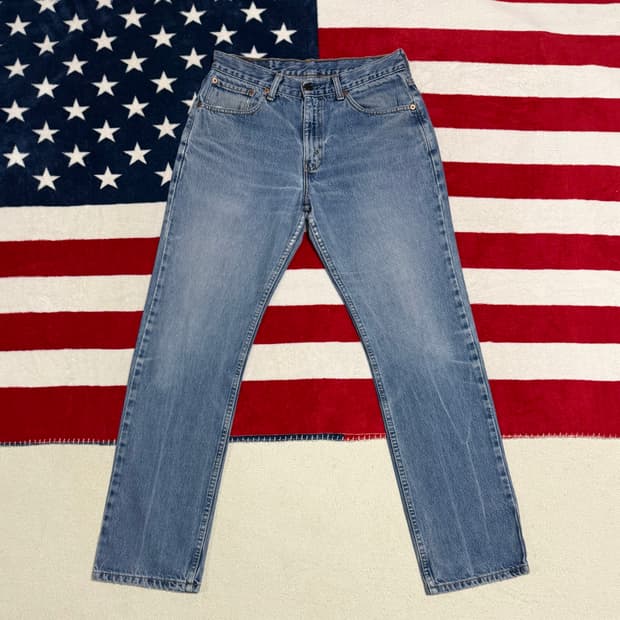 리바이스581빈티지데님 Levis vintage  라이트블루 워싱데님