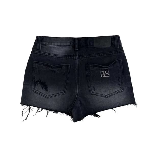 애즈온 HOLLYWOOD SHORT PANTS/BLACK