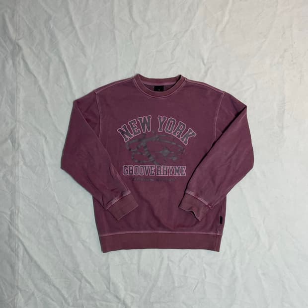 그루브라임 뉴욕 맨투맨 