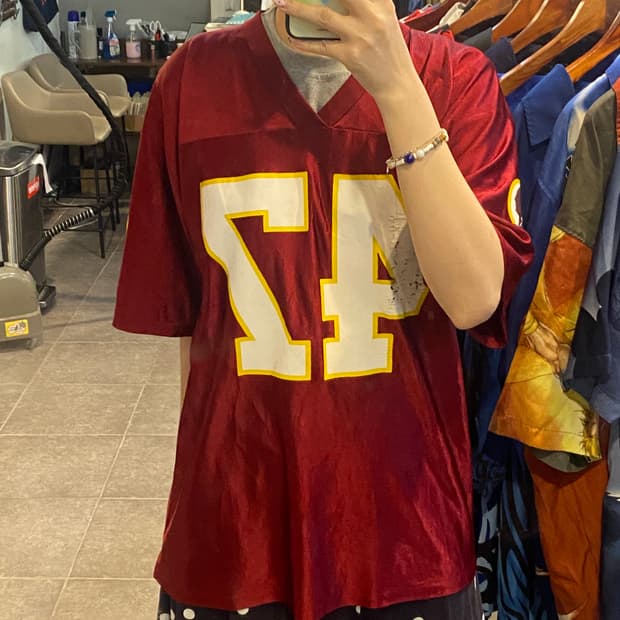 [NO.9] NFL 풋볼 져지 반팔티 레드