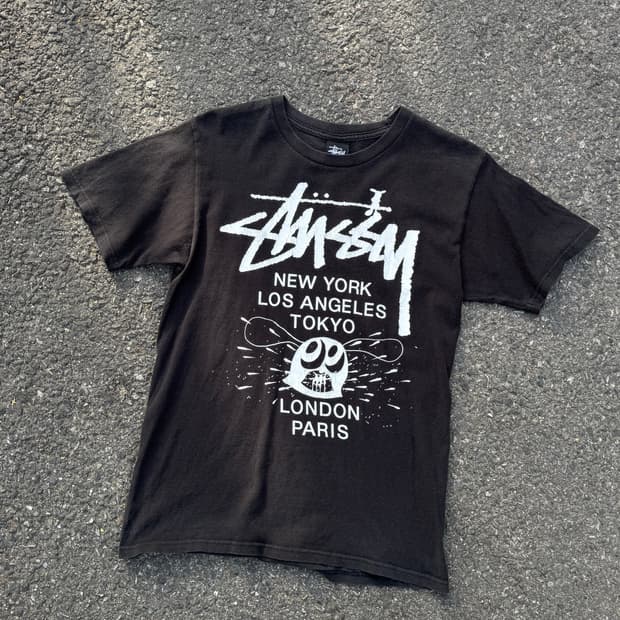 스투시 월드투어 반팔티셔츠 