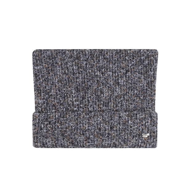 WIDE CAT BEANIE GREY