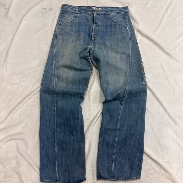 (33)00s 리바이스 기무라타쿠야 엔지니어드진 루즈핏 