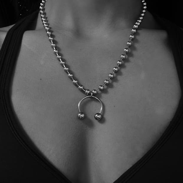 투볼링 볼드 투볼링 목걸이