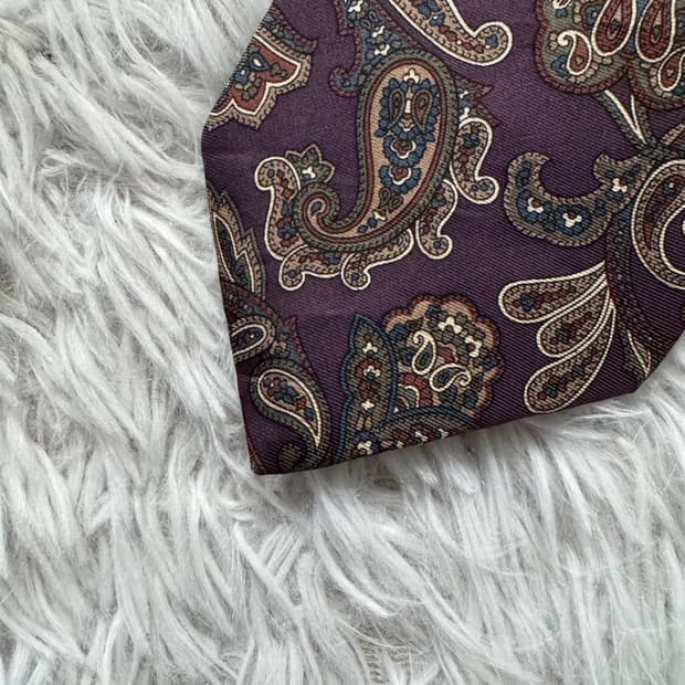 BALMAN 일본빈티지 넥타이 발망 빈티지넥타이 발망넥타이 스카프 OS