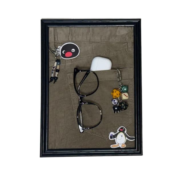 핀터레스트 데님 액자(Back pocket)