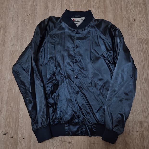 CANDINAL 칸디날 남성 올드스쿨 유광 스타디움 자켓 S(90)