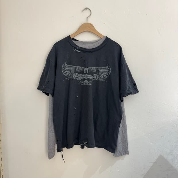 빈티지 커스텀 반팔 