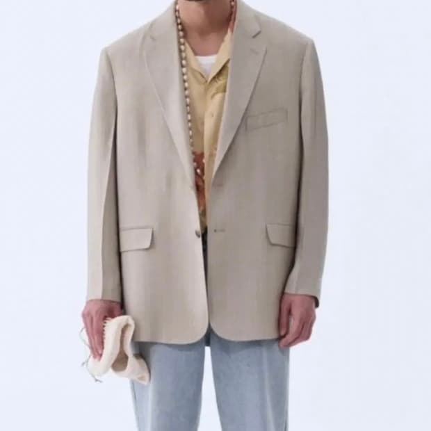 L) 렉토 비스코스 블레이저 자켓