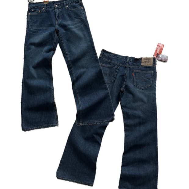 리바이스 데드스탁 00‘s 02578 오렌지탭 부츠컷 데님팬츠