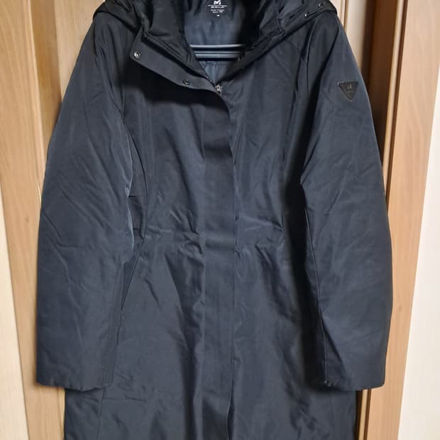 밀레 골프 여성 롱패딩 100