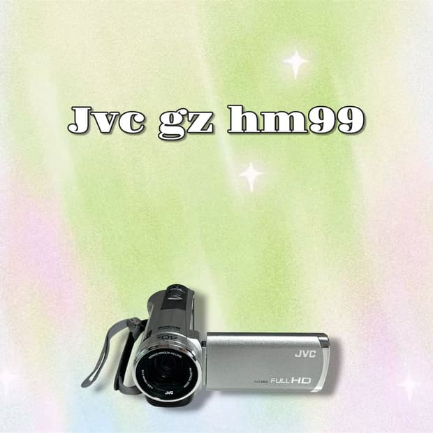특가/ 🐾A급!!! / jvc hm99 빈티지 캠코더 카메라 실버