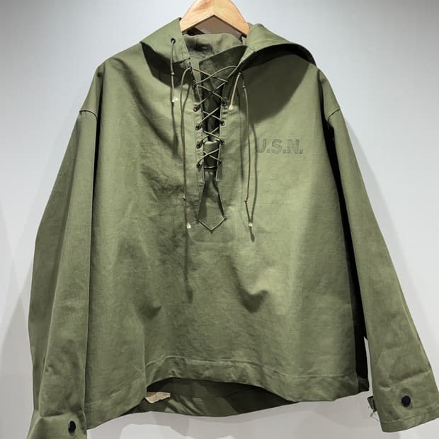 WW2 대전용 40s USN 악천후 덱 아노락 (L)