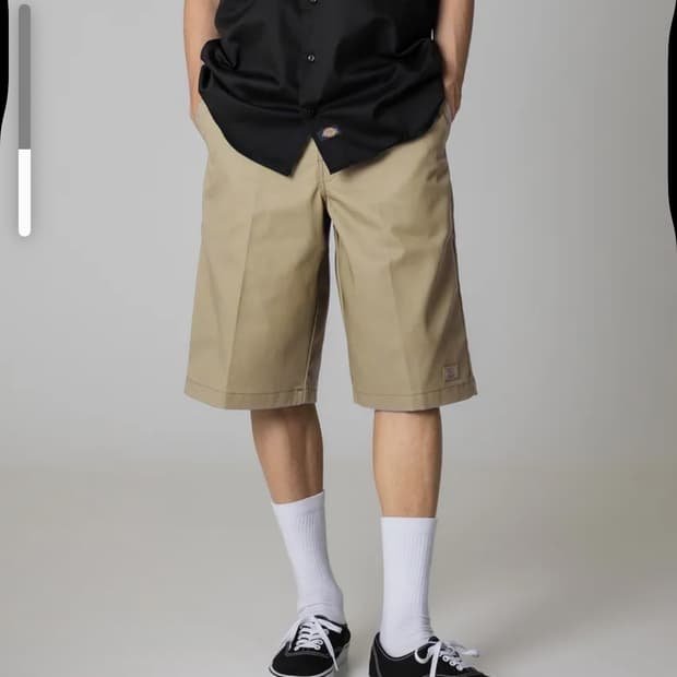 디키즈 루즈핏  버뮤다 워크팬츠