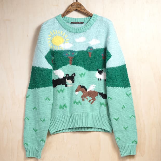 앤더슨벨 썸머 가든 니트