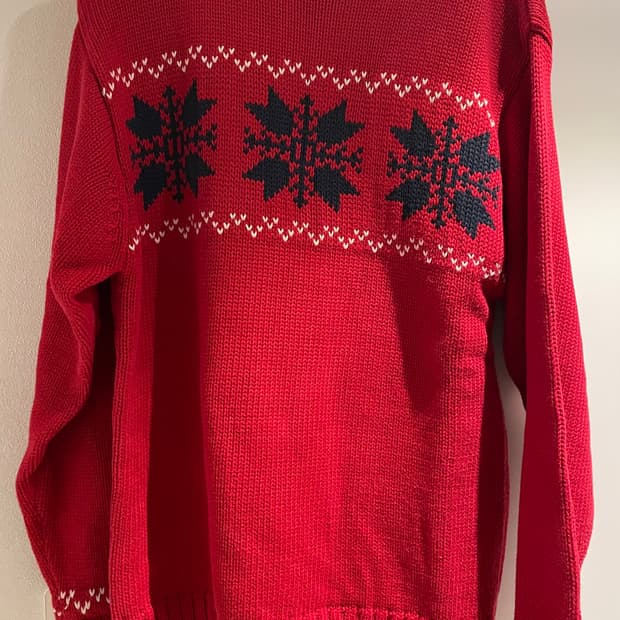 Gap 갭 레드 니트 
