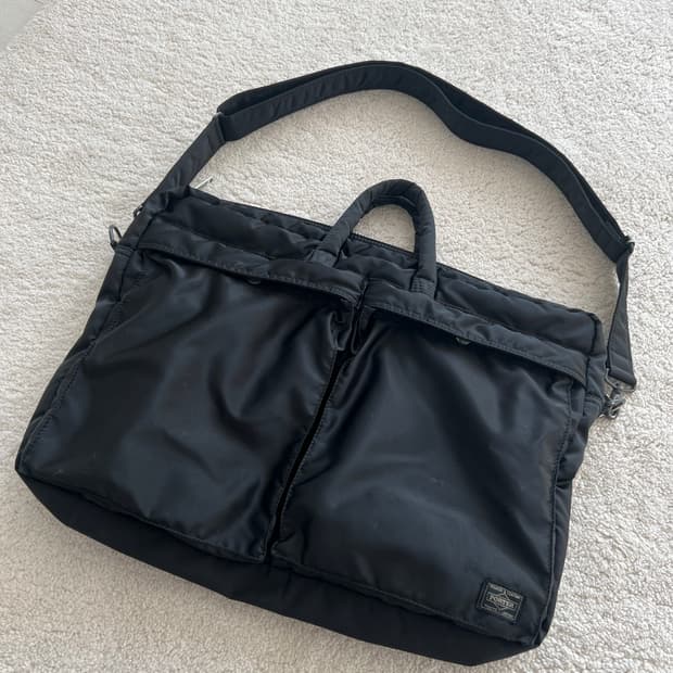 요시다 포터 탱커 브리프케이스 622-79311 블랙