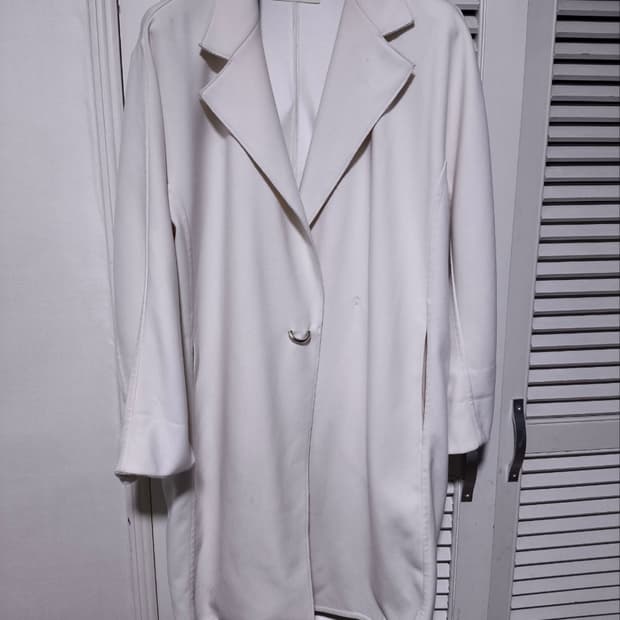 82 오버핏 한섬 시스템 혼방 오버핏 코트