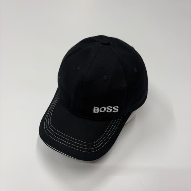 Hugo Boss 휴고 보스 자수 로고 콘트라스트 트리밍 코튼 트윌 캡