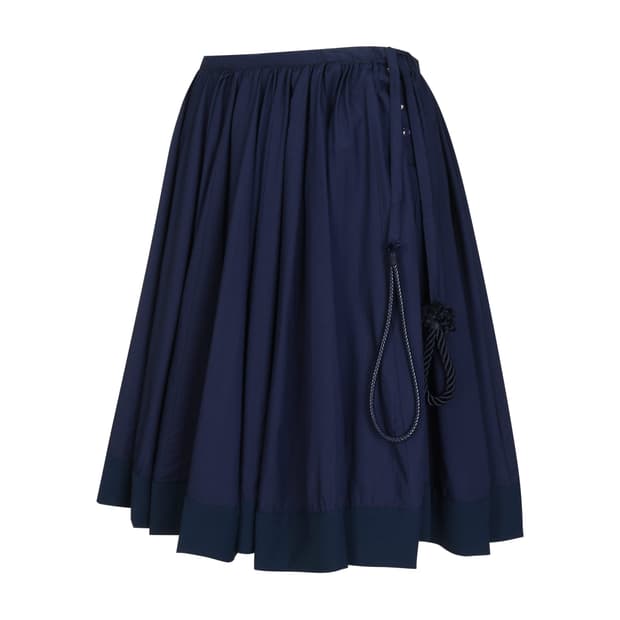 chiyagi 키야기 Vasram Panel Skirt - navy/bl