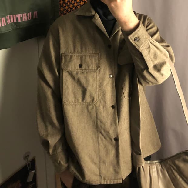 캡틴선샤인 오픈카라 셔츠