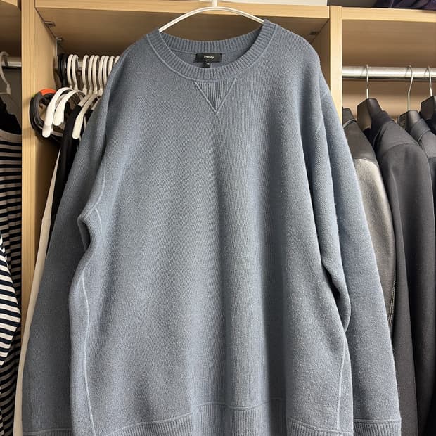 [두개일괄]띠어리 Theory 남성 알코스 캐시미어 100% 니트 XXL